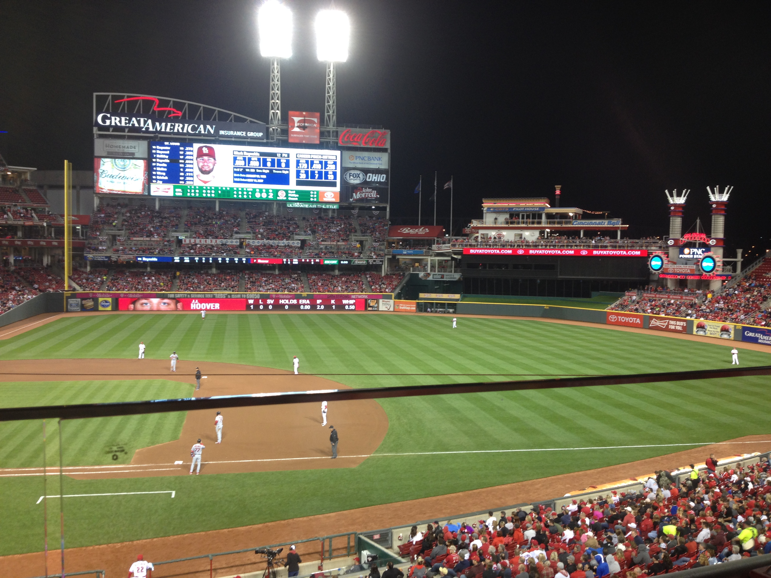 Great American Ball Park, section 303, home of Cincinnati Reds, page 1