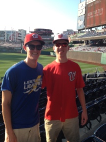 Steve and Paul at Nationals Park
