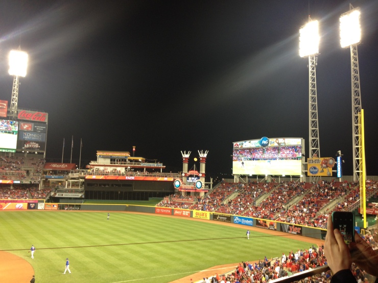 There was a full moon at GABP on 4.23