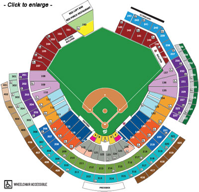National Park Baseball Stadium Seating Chart